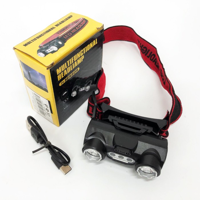 Налобний прожектор 6532-3030+SMD(WHITE+RED), Головний ліхтарик, Ліхтарик світлодіодний для туриста VX-16