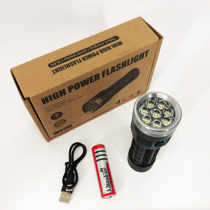 Алюмінієвий ліхтар 18650 PLD, Тактичний ліхтар для армії Ручний з двома режимами роботи OX-72