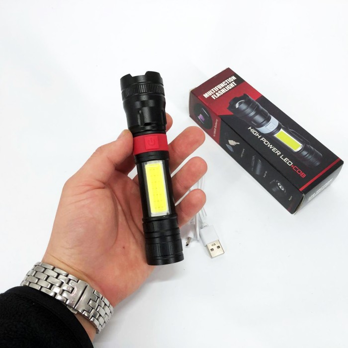 Світлодіодний міцний ліхтарик, Переносний ручний потужний ліхтар, Ліхтар військовий зсу FR-98