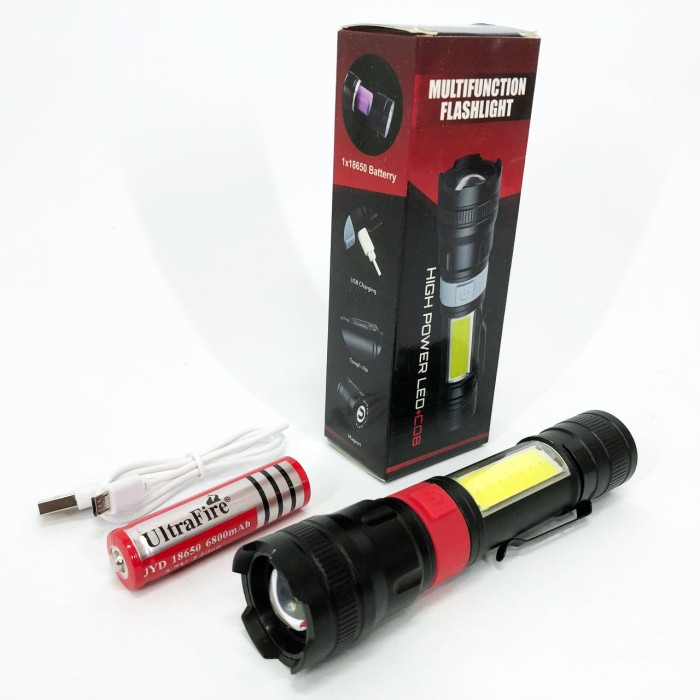 Тактичні ліхтарі з зумом PL-826-P70-COB(white+red), Потужні ручні ліхтарі sofirn, Дуже яскравий ліхтар XO-97