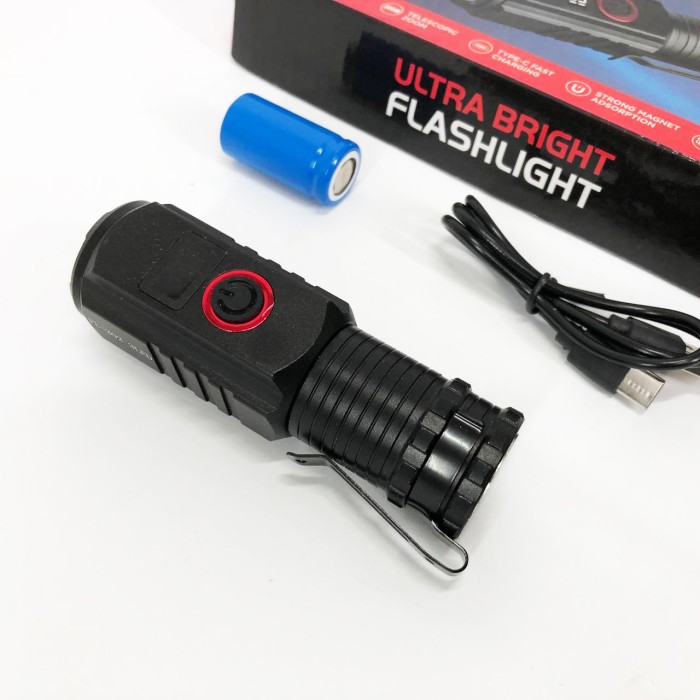 Потужний акумуляторний світлодіодний ліхтар PL-302, Ліхтар світлодіодний тактичний KD-57