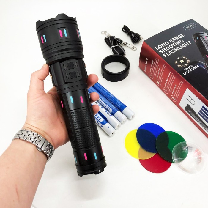 Ліхтарик police оригінал, Потужні ліхтарики, Потужний тактичний ліхтар світлодіодний RT-76