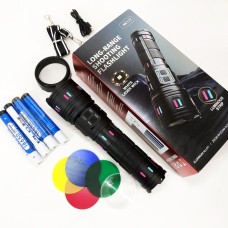 Тактичний ручний ліхтар для зсу AK177, Портативний LED ліхтар на батареї Кишеньковий тактичний LO-39