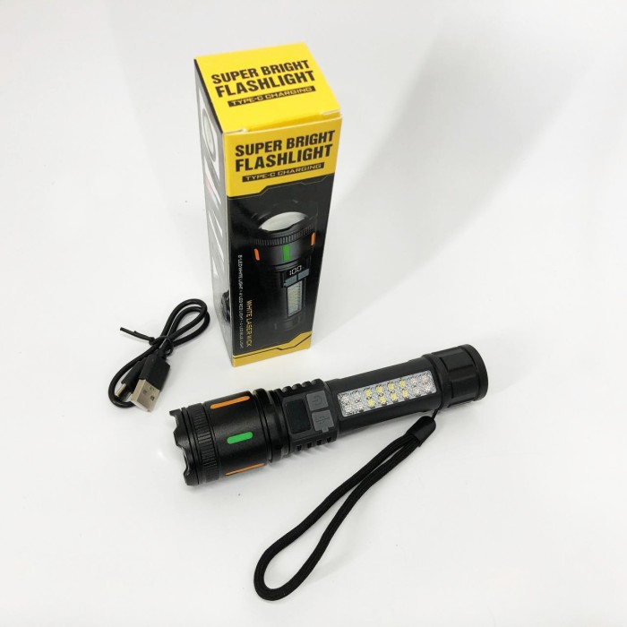 Ліхтар для екстрених ситуацій 530-2-TG+COB(white+red+blue), Сильний ліхтарик, Надпотужний ліхтарик SE-42