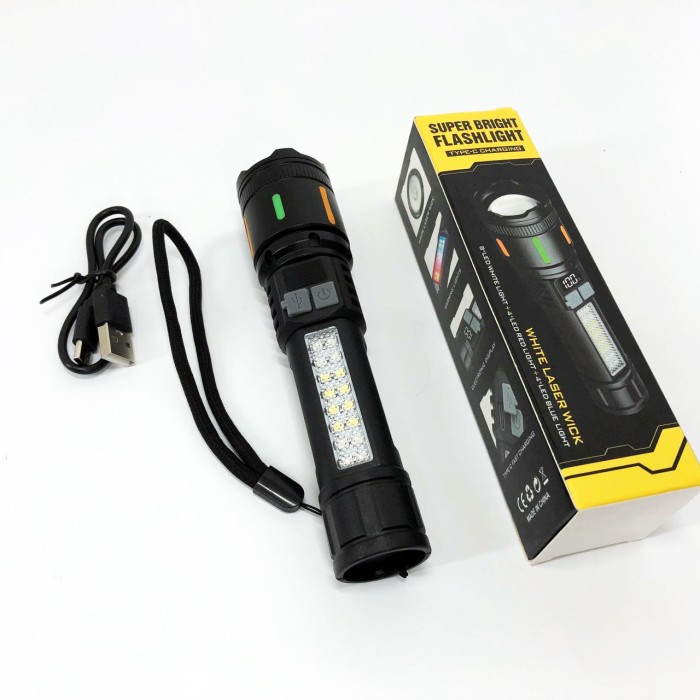 Надпотужний ліхтар лед, Ліхтарик поліція, Тактичні ліхтарі, Лед ліхтар ручний Алюмінієвий 18650 MV-69