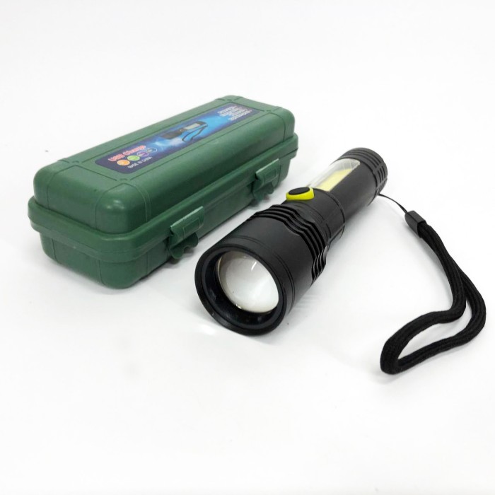 LED ліхтар переносний акумуляторний ліхтар BN-537-TG+COB (White+red), Потужні ручні ліхтарі sofirn NA-57