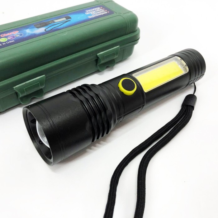 LED ліхтар переносний акумуляторний ліхтар BN-537-TG+COB (White+red), Потужні ручні ліхтарі sofirn NA-57