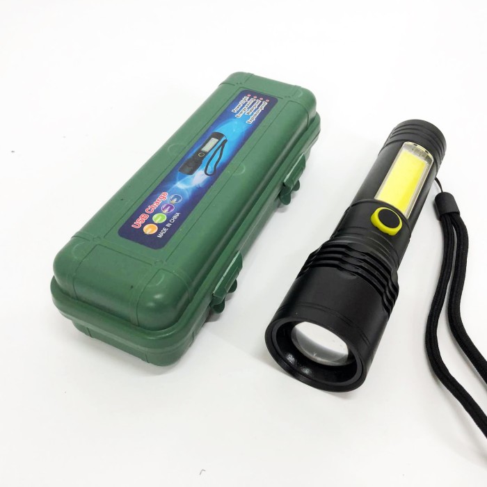 LED ліхтар переносний акумуляторний ліхтар BN-537-TG+COB (White+red), Потужні ручні ліхтарі sofirn NA-57