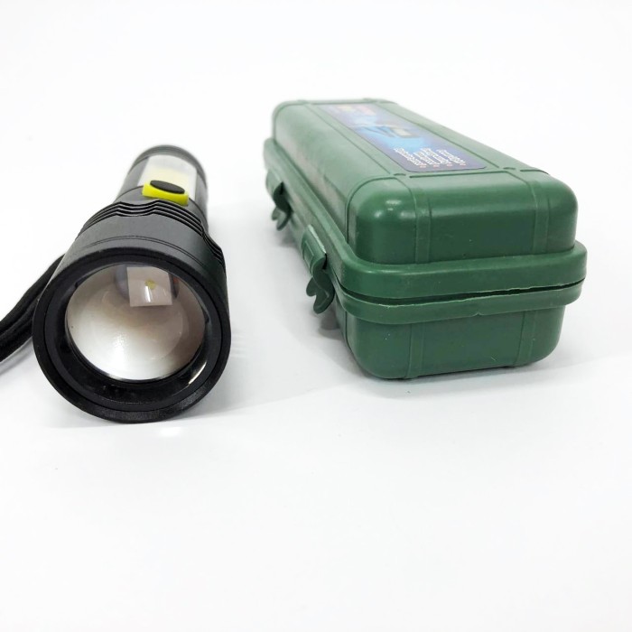 LED ліхтар переносний акумуляторний ліхтар BN-537-TG+COB (White+red), Потужні ручні ліхтарі sofirn NA-57