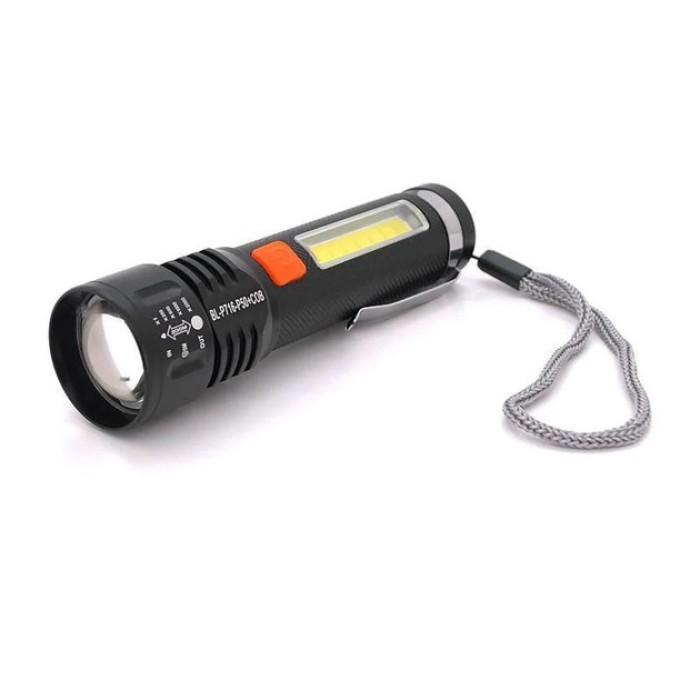 Потужний ліхтар для риболовлі, Тактичний ліхтар для армії Ручний з високою яскравістю EI-60