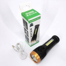 Ліхтар акумуляторний LED ліхтар Police BL-C136-LM+COB, Тактичний ліхтар ручний Невеликий ручний KB-84