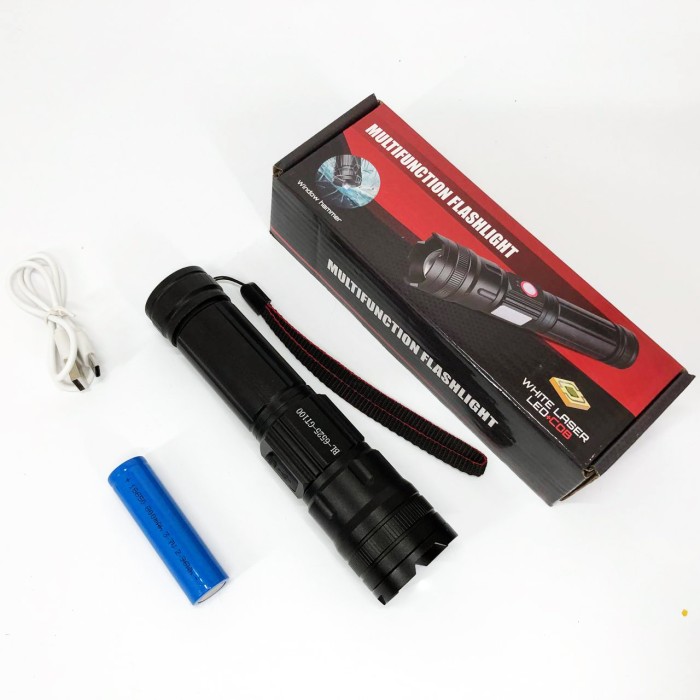 Ліхтар ручний батарейний Police BL-6525-GT100, Ліхтар з регулюванням променя водозахищений DE-39