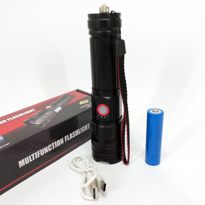 Ліхтар ручний батарейний Police BL-6525-GT100, Ліхтар з регулюванням променя водозахищений DE-39