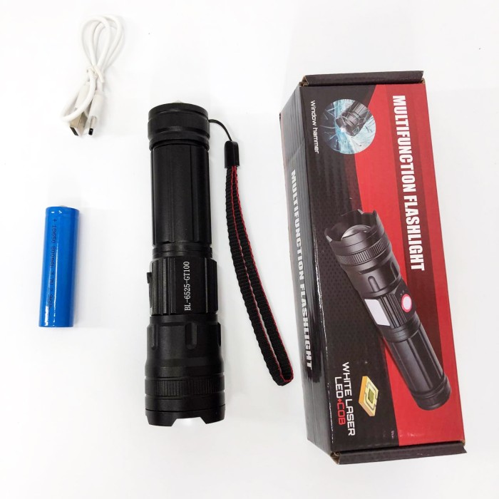 Світлодіодний ліхтар із зумом Police BL-6525-GT100, Ліхтар з регулюванням променя KM-73