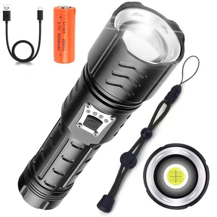 Ліхтар акумуляторний світлодіодний потужний Police BL-717B-P99, Ліхтарик bl, Ліхтар тактичний маленький WH-93