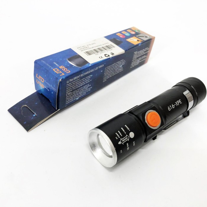 Ручний ліхтар з 18650 акумулятором Police, Світлодіодний міцний ліхтарик, Ліхтар портативний переносний QF-47