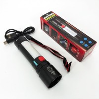 Тактичний ручний ліхтар для зсу 611-TG+COB(white+red), Ліхтарик військовий, LED ліхтар із зарядкою NG-58