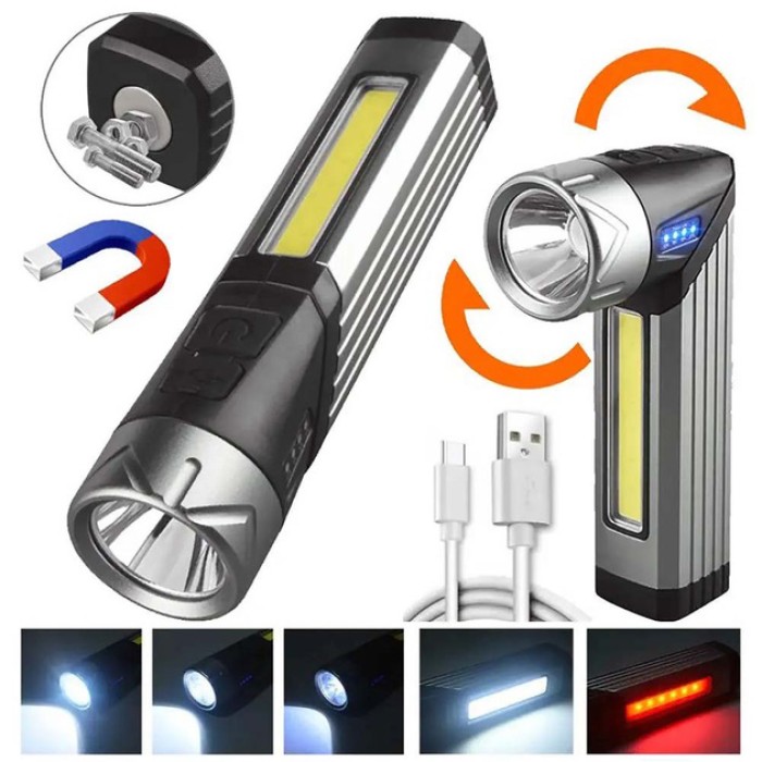 Ударостійкий водонепроникний ліхтар, Довговічний світлодіодний ліхтар Кращий тактичний JS-75