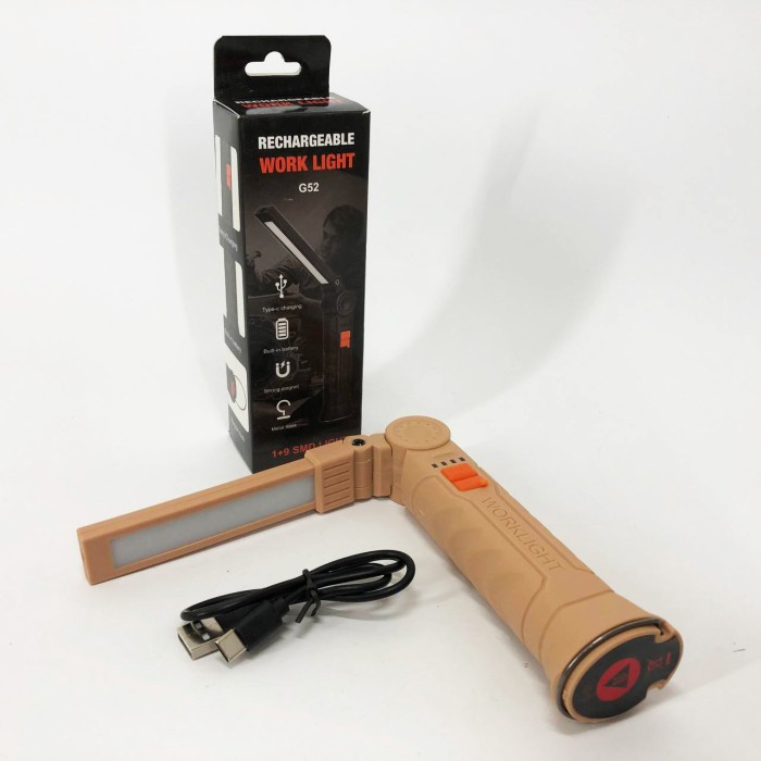 Кемпінговий ліхтар прожектор led переносний G52-LED+COB, Лампа ліхтар для намету кемпінгу SA-87