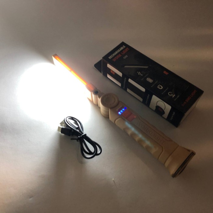 Портативний акумуляторний ліхтар для кемпінгу G52-LED+COB, Освітлення для кемпінгу OS-54