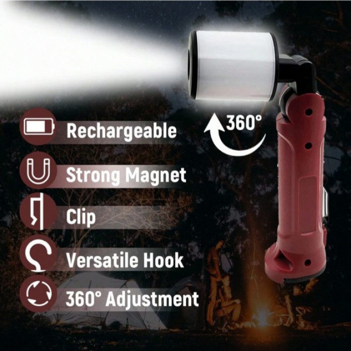 Туристичний кемпінговий ліхтар ручний WORKLIGHT-072-XPE 10W, WK-347 Кемпінгове підсвічування Туристичний кемпінговий ліхтар ручний WORKLIGHT-072-XPE 10W, WK-347 Кемпінгове підсвічування