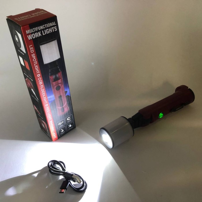 Туристичний кемпінговий ліхтар ручний WORKLIGHT-072-XPE 10W, WK-347 Кемпінгове підсвічування
