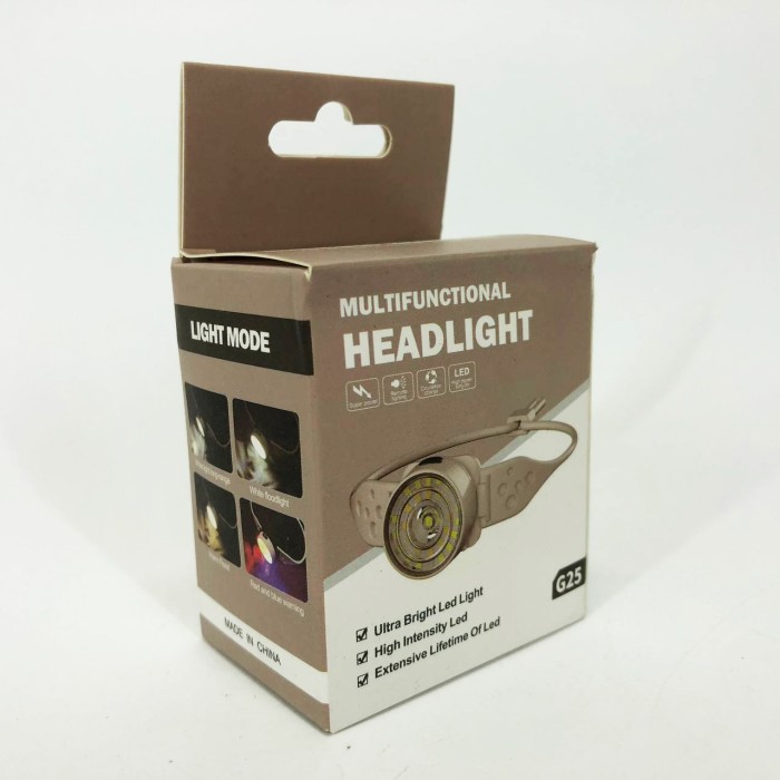 Ліхтар на голову для риболовлі G25-XPG+30SMD(white+yellow+red-blue), Налобний ліхтар яскравий ZV-63