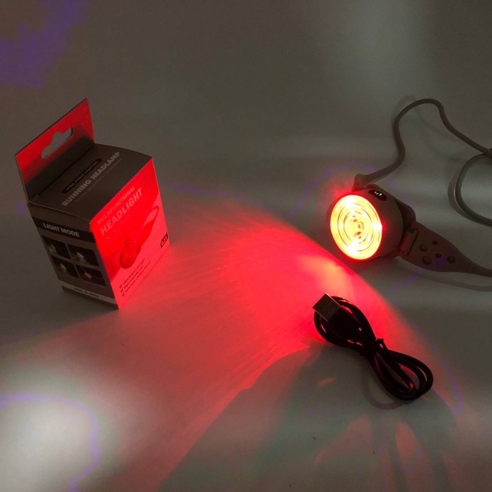 Ліхтар на лоб потужний, Налобний тактичний ліхтар Налобний з usb зарядкою PZ-42