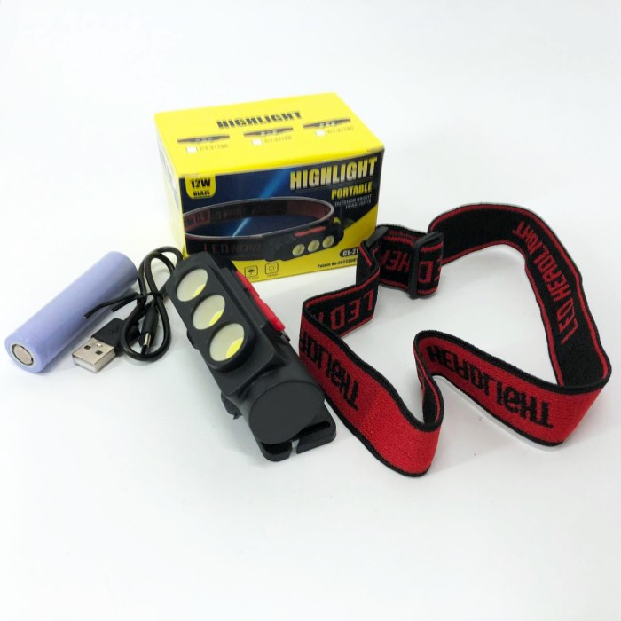 Ліхтар на голову для бігу PLD-2119C, Ліхтарик побутовий налобний, Ліхтар на лоб для будівельних робіт LZ-83