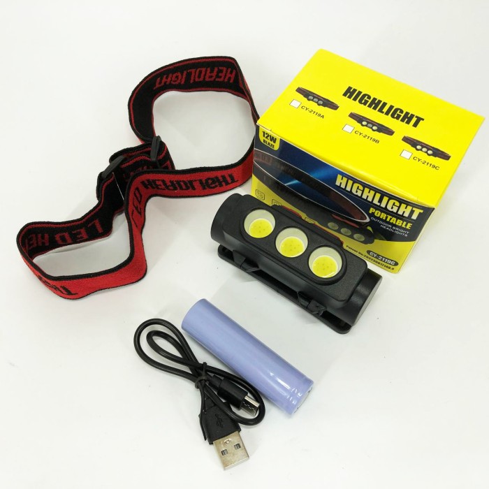 Ліхтар на голову для бігу PLD-2119C, Ліхтарик побутовий налобний, Ліхтар на лоб для будівельних робіт LZ-83