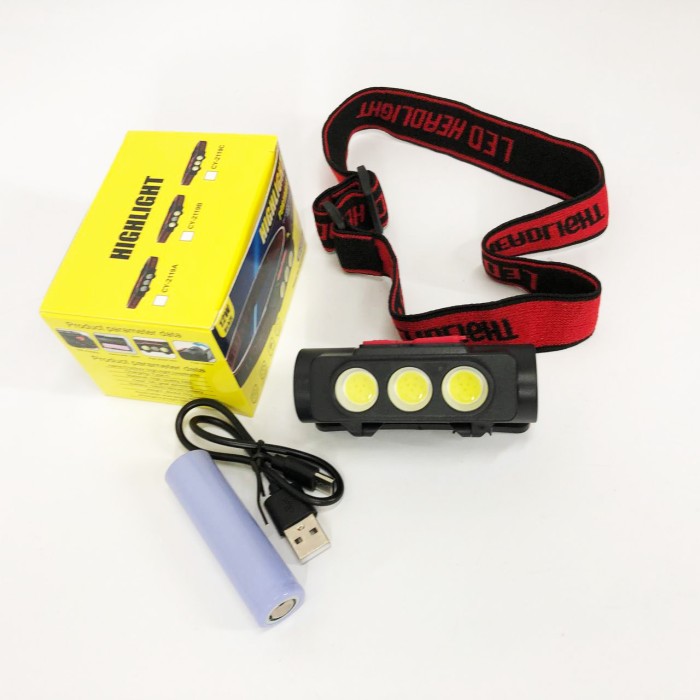 Ліхтар на голову для бігу PLD-2119C, Ліхтарик побутовий налобний, Ліхтар на лоб для будівельних робіт LZ-83