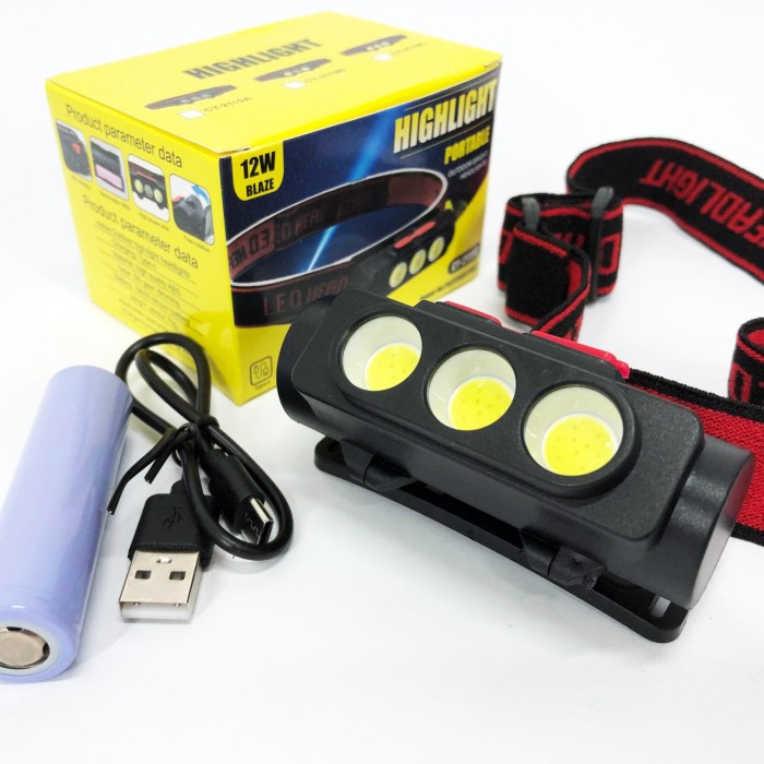 Налобний світлодіодний ліхтар, Ліхтар для нічної їзди, Ліхтарик на голову для роботи MF-24