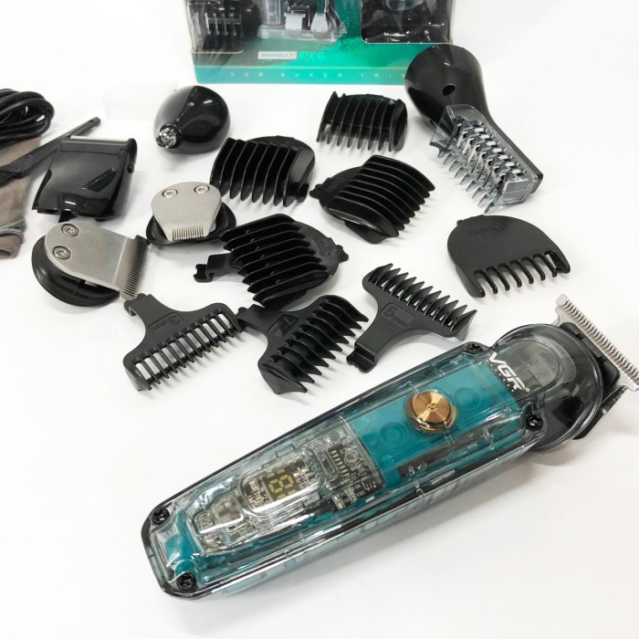 Універсальна машинка для стрижки голови та бороди VGR, Машинка для стрижки волосся домашня CO-31