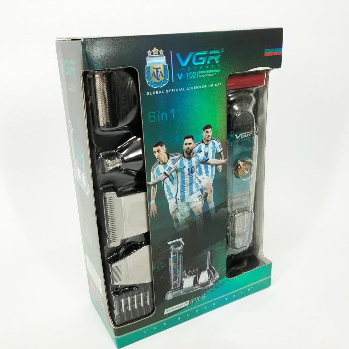 Універсальна машинка для стрижки голови та бороди VGR, Машинка для стрижки волосся домашня CO-31