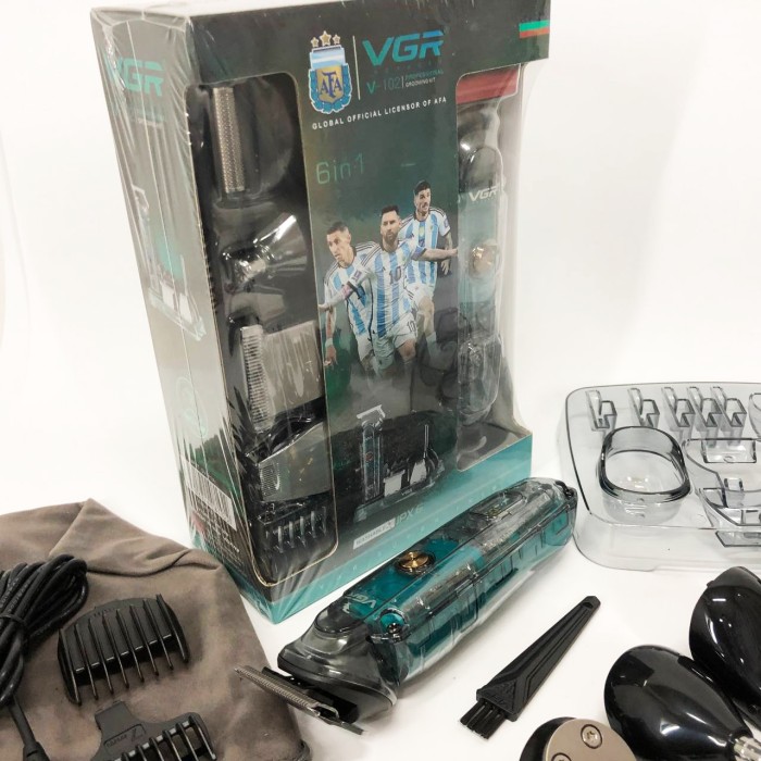 Універсальна машинка для стрижки голови та бороди VGR, Машинка для стрижки волосся домашня CO-31