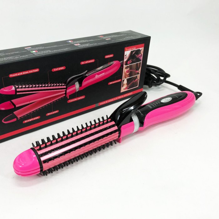 Плойка для створення завивки Gemei, Плойка для кучерів Праска завивки волосся EJ-97