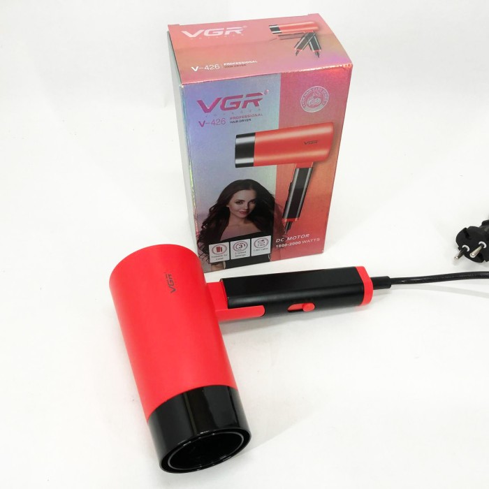 Потужний фен для швидкого укладання волосся VGR, Фен для ефективного укладання волосся WK-35