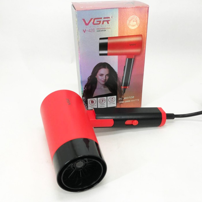 Потужний фен для швидкого укладання волосся VGR, Фен для ефективного укладання волосся WK-35