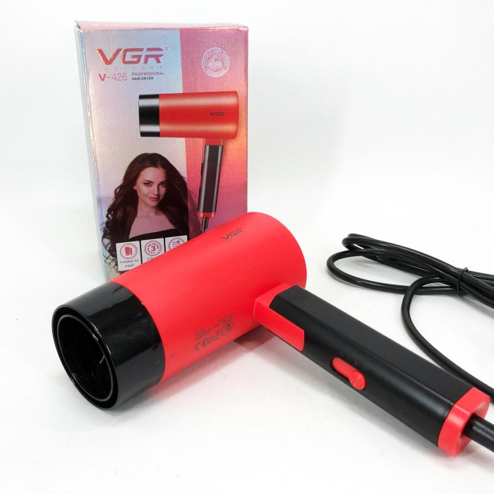 Потужний фен для швидкого укладання волосся VGR, Фен для ефективного укладання волосся WK-35