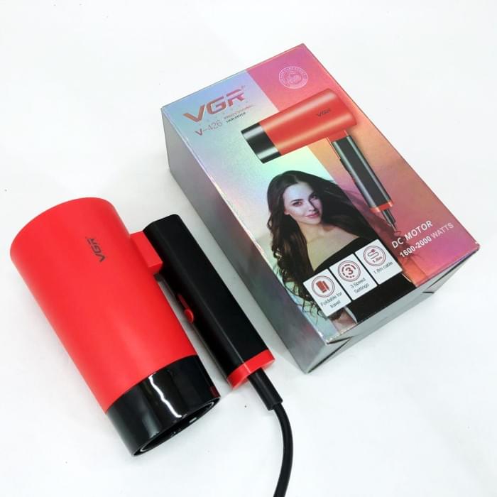 Фен-щітки стайлери VGR V-426 2000 Вт, Фен-стайлер для укладання, Потужний PK-436 електричний фен