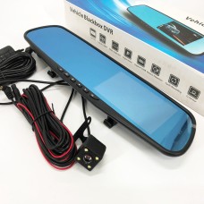 Дзеркало відеореєстратор L-9002 з 2-ма камерами, LCD 4.3'', 1080P Full HD