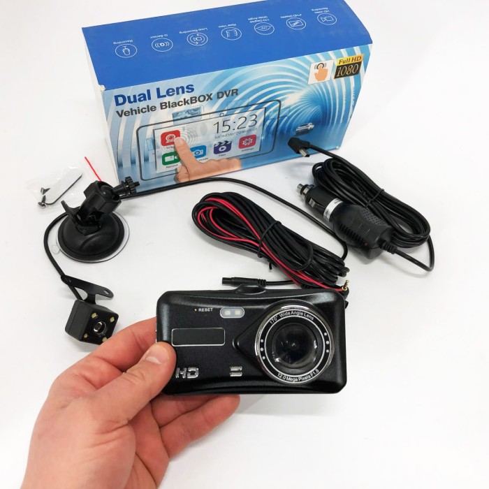 Автореєстратор T672, LCD 4",1080P Full HD, Автомобільний відеореєстратор ZE-913 для відеоспостереження