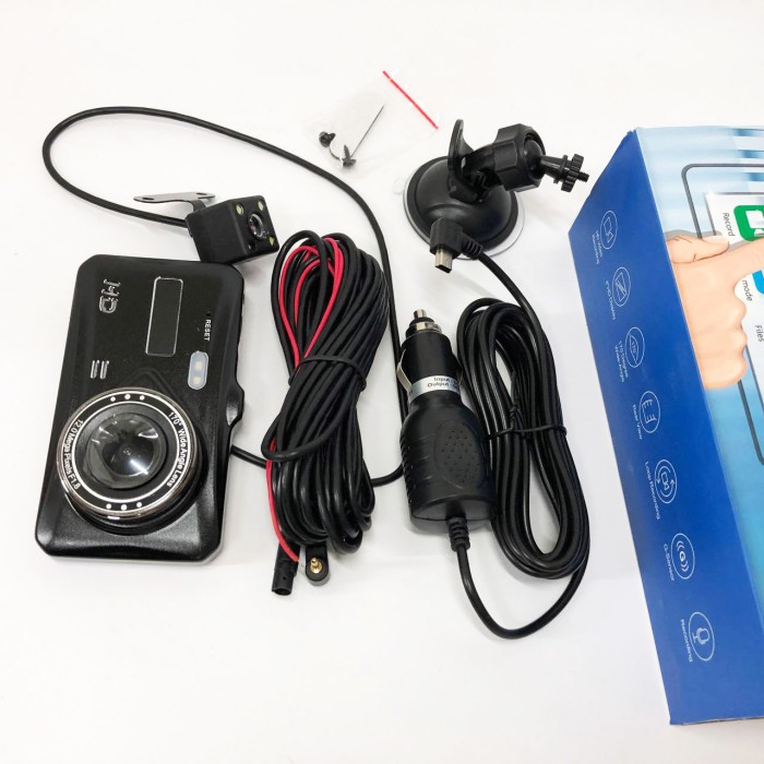 Автореєстратор T672, LCD 4",1080P Full HD, Автомобільний відеореєстратор ZE-913 для відеоспостереження