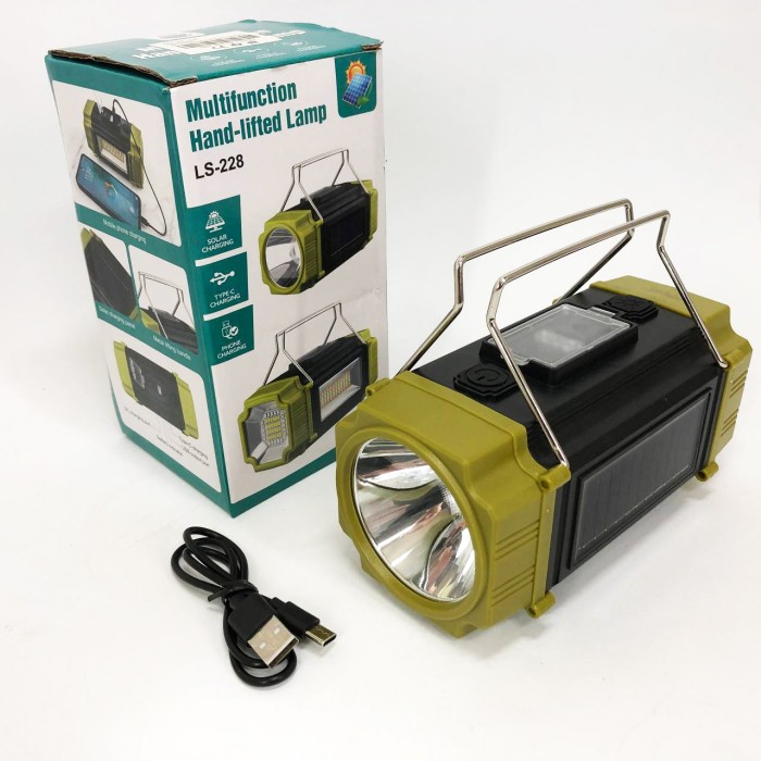 Ліхтар прожектор світильник LS-228-LED, Лампа-ліхтар аварійного освітлення, Прожектор переносний MK-27