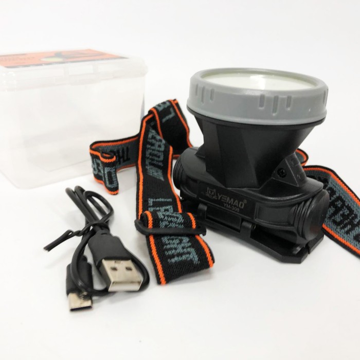 Ліхтарик на голову діодний, Тактичний ліхтар з ремінцем для голови, Ліхтарик налобний потужний GY-87