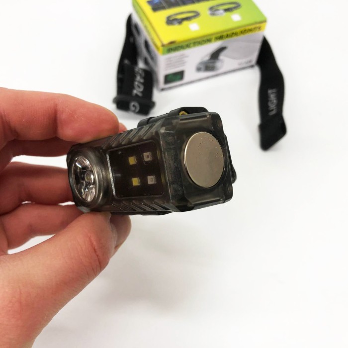 Налобний тактичний ліхтар YJ-A06-LED+6SMD, Ліхтар на лоб акумуляторний світлодіодний із зарядкою HN-81