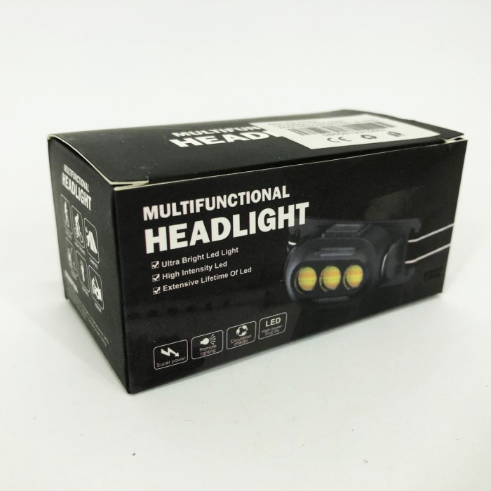 Яскравий світлодіодний потужний ліхтар YD02-COB, Потужний ліхтар на голову, Ліхтарик на голову діодний BX-62