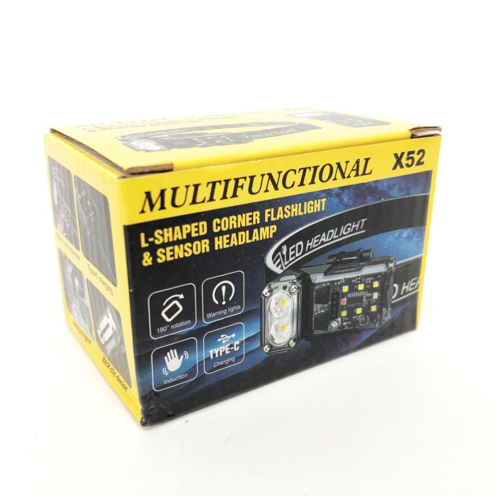 Ліхтар на голову діодний X52, , Легкий ліхтарик на голову Налобний акумуляторний ліхтар QG-78