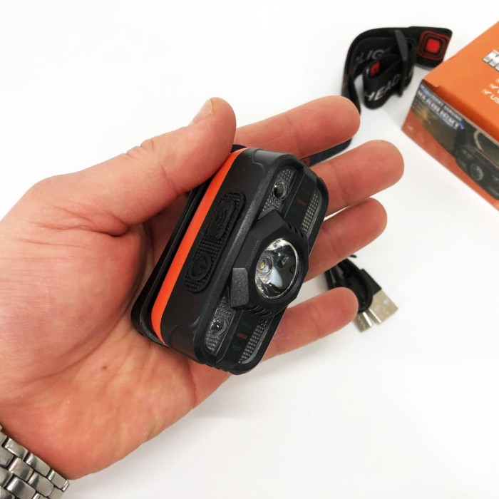 Ліхтар на голову для ЗСУ, Ліхтар на голову для бігу Налобні ліхтарі активних людей HR-22