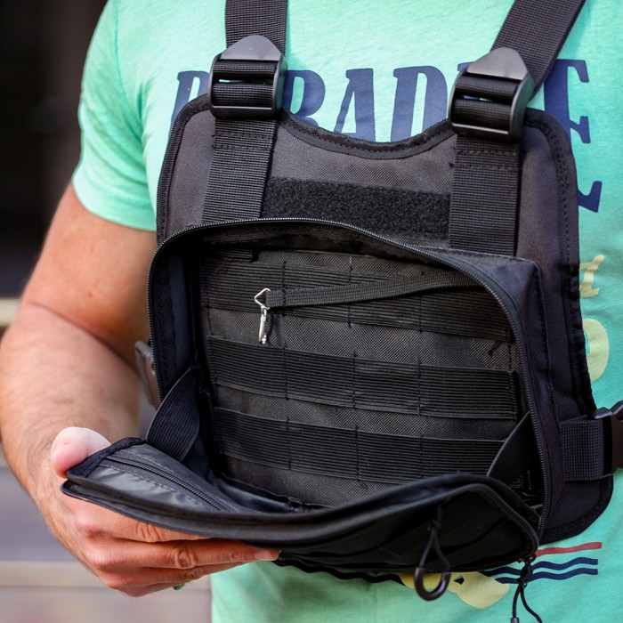 Сумка однолямочна чоловіча крос боді, Сумка месенджер кобура Молодіжна брезентова GB-20